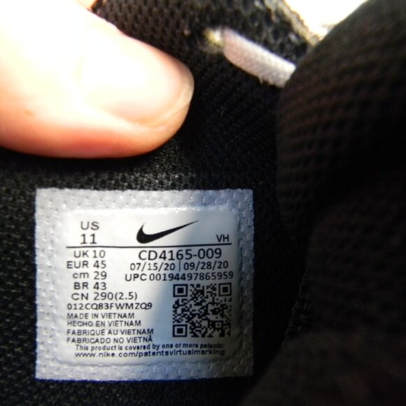 Mens Nike Air Max Excee Particle Gray\White\Black\Red Shoes Size 11 CD4165-009 - Picture 12 of 12